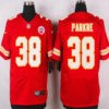 Men’s Kansas City Chiefs #38 Ron Parker Red Team Color NFL Nike Elite Jersey