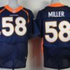 Nike Denver Broncos #58 Von Miller 2013 Blue Elite Jersey