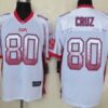 Nike New York Giants #80 Victor Cruz Drift Fashion White Elite Jersey