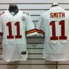 Size 60 4XL-Smith Kansas City Chiefs #11 White Stitched Nike Elite NFL Jerseys