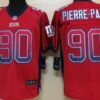 Nike New York Giants #90 Jason Pierre-Paul Drift Fashion Red Elite Jersey