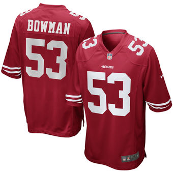 Navorro Bowman San Francisco 49ers Nike Game Jersey – Scarlet