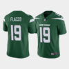 Men’s New York Jets #19 Joe Flacco Green Vapor Limited Stitched Jersey