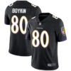 Ravens #80 Miles Boykin Black Alternate Men’s Stitched Football Vapor Untouchable Limited Jersey