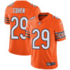 Nike Chicago Bears #29 Tarik Cohen Orange Men’s Stitched NFL Limited Rush Jersey
