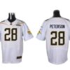 Men’s Minnesota Vikings #28 Adrian Peterson White 2016 Pro Bowl Nike Elite Jersey
