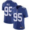 Nike New York Giants #95 B.J. Hill Royal Blue Team Color Men’s Stitched NFL Vapor Untouchable Limited Jersey