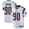 Nike New England Patriots #90 Malcom Brown White Men’s Stitched NFL Vapor Untouchable Limited Jersey