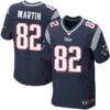 Men’s New England Patriots #82 Keshawn Martin Navy Blue Team Color NFL Nike Elite Jersey