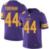 Nike Vikings #44 Chuck Foreman Purple Men’s Stitched NFL Limited Rush Jersey