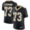 Nike New Orleans Saints #73 Rick Leonard Black Team Color Men’s Stitched NFL Vapor Untouchable Limited Jersey