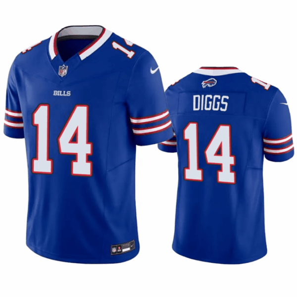 Men’s Buffalo Bills #14 Stefon Diggs Blue 2023 F.U.S.E. Vapor Untouchable Limited Stitched Jersey