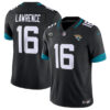 Men’s Jacksonville Jaguars #16 Trevor Lawrence Black 2023 F.U.S.E With 3-Star C Patch Vapor Untouchable Limited Stitched Jersey