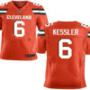 Men’s Cleveland Browns #6 Cody Kessler Orange Alternate Stitched NFL New Elite Jersey