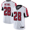 Nike Atlanta Falcons #28 Justin Bethel White Men’s Stitched NFL Vapor Untouchable Limited Jersey