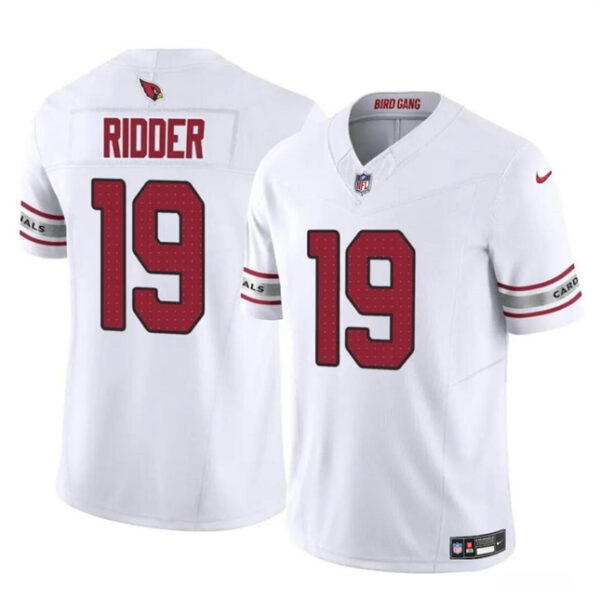 Men’s Arizona Cardinals #19 Desmond Ridder White 2023 F.U.S.E. Vapor Untouchable Limited Football Stitched Jersey