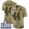 #44 Limited Jacob McQuaide Camo Nike NFL Youth Jersey Los Angeles Rams 2018 Salute to Service Super Bowl LIII Bound