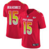 Nike Kansas City Chiefs #15 Patrick Mahomes Red Men’s Stitched NFL Limited AFC 2019 Pro Bowl Jersey
