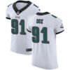 Men’s Nike Philadelphia Eagles #91 Fletcher Cox White Stitched NFL Vapor Untouchable Elite Jersey