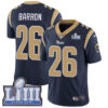 #26 Limited Mark Barron Navy Blue Nike NFL Home Men’s Jersey Los Angeles Rams Vapor Untouchable Super Bowl LIII Bound