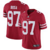 49ers #97 Nick Bosa Red Team Color Men’s Stitched Football Vapor Untouchable Limited Jersey