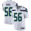 Nike Seattle Seahawks #56 Cliff Avril White Men’s Stitched NFL Vapor Untouchable Limited Jersey