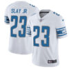 Nike Lions #23 Darius Slay Jr White Men’s Stitched NFL Limited Jersey