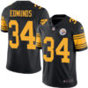 Nike Pittsburgh Steelers #34 Terrell Edmunds Black Men’s Stitched NFL Limited Rush Jersey