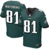 Men’s Philadelphia Eagles #81 Jordan Matthews 2014 Nike Dark Green Elite Jersey