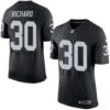Nike Raiders #30 Jalen Richard Black Team Color Men’s Stitched NFL New Elite Jersey