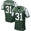 Men’s New York Jets #31 Antonio Cromartie Green Team Color NFL Nike Elite Jersey