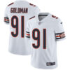 Nike Chicago Bears #91 Eddie Goldman White Men’s Stitched NFL Vapor Untouchable Limited Jersey