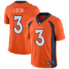 Broncos #3 Drew Lock Orange Team Color Men’s Stitched Football Vapor Untouchable Limited Jersey