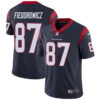 Nike Houston Texans #87 C.J. Fiedorowicz Navy Blue Team Color Men’s Stitched NFL Vapor Untouchable Limited Jersey