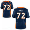 Men’s 2017 NFL Draft Denver Broncos #72 Garett Bolles Navy Blue Alternate Stitched NFL Nike Elite Jersey