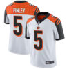 Bengals #5 Ryan Finley White Men’s Stitched Football Vapor Untouchable Limited Jersey