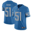 Lions #51 Jahlani Tavai Blue Team Color Men’s Stitched Football Vapor Untouchable Limited Jersey
