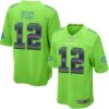 Nike Seahawks #12 Fan Green Alternate Men’s Stitched NFL Limited Strobe Jersey