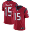 Texans #15 Will Fuller V Red Alternate Men’s Stitched Football Vapor Untouchable Limited Jersey