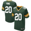 Nike Green Bay Packers #20 Kevin King Green Team Color Men’s Stitched NFL Elite Jersey