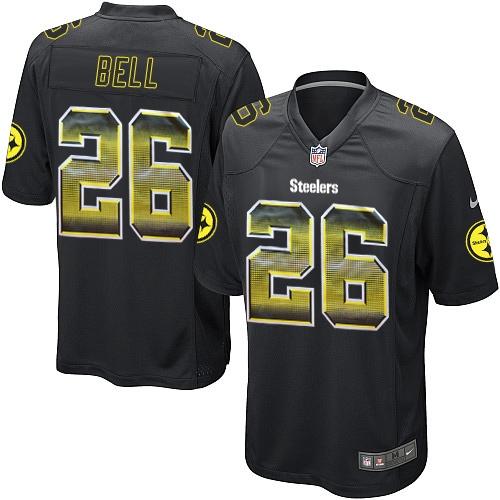 Nike Steelers #26 Le’Veon Bell Black Team Color Men’s Stitched NFL Limited Strobe Jersey