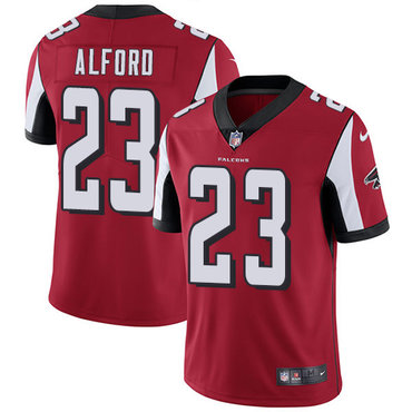 Nike Atlanta Falcons #23 Robert Alford Red Team Color Men’s Stitched NFL Vapor Untouchable Limited Jersey