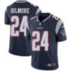 Nike New England Patriots #24 Stephon Gilmore Navy Blue Team Color Men’s Stitched NFL Vapor Untouchable Limited Jersey