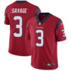 Nike Houston Texans #3 Tom Savage Red Alternate Men’s Stitched NFL Vapor Untouchable Limited Jersey