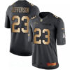 Men’s Baltimore Ravens #23 Tony Jefferson Anthracite Gold 2016 Salute To Service Stitched NFL Nike Limited Jersey