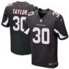 Men’s Arizona Cardinals #30 Stepfan Taylor Black Alternate NFL Nike Elite Jersey
