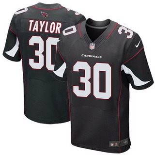 Men’s Arizona Cardinals #30 Stepfan Taylor Black Alternate NFL Nike Elite Jersey
