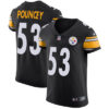 Nike Steelers #53 Maurkice Pouncey Black Men’s Stitched NFL Vapor Untouchable Elite Jersey