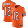 Men’s Nike Chicago Bears #12 Allen Robinson II Orange Stitched NFL Limited Rush Jersey