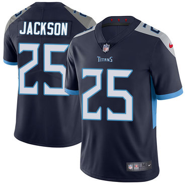 Nike Tennessee Titans #25 Adoree’ Jackson Navy Blue Alternate Men’s Stitched NFL Vapor Untouchable Limited Jersey